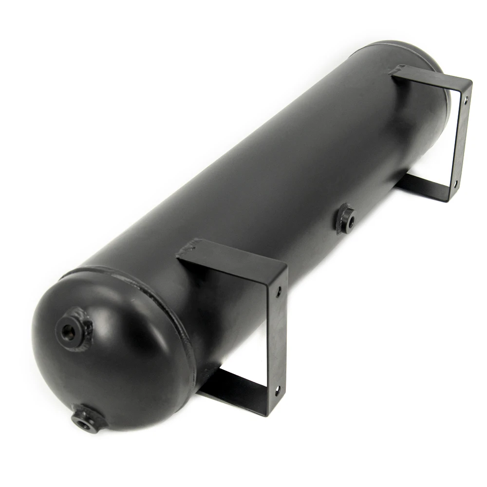 Tanque de aire de aluminio 5 galones 1/4 NPT para suspensión neumática - imagen 5