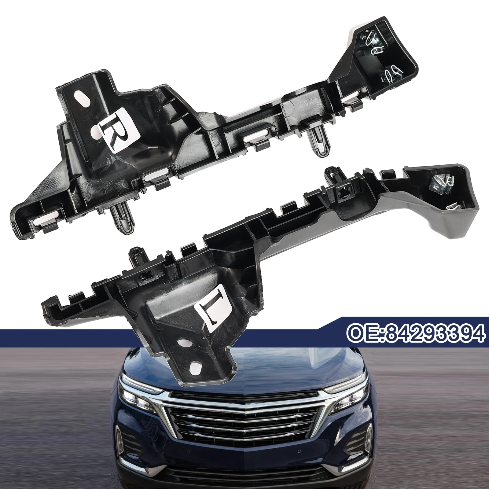 Soporte guía parachoques delantero Chevy Equinox 2018-2021 - imagen 2