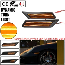 Intermitentes laterales LED dinámicos para Porsche 987 y 997
