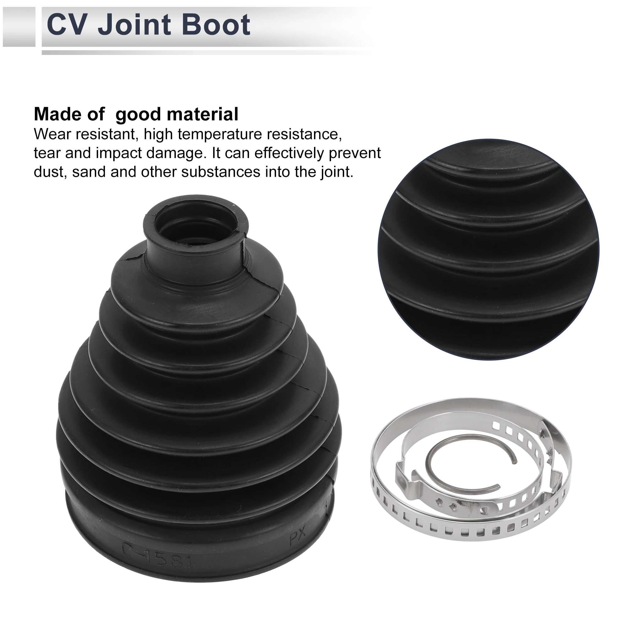 X Autohaux No.28323AG030 Kit de arranque de junta CV exterior con abrazaderas para Subaru Forester 2009-2013 para Subaru Legacy 2007 2009 - imagen 5