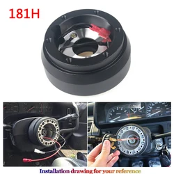 Adaptador de cubo corto volante VW Golf/Jetta Seat Ibiza Corrado
