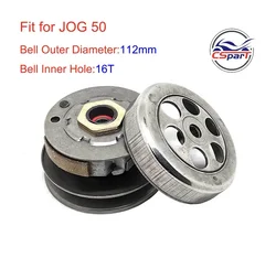1E40QMB Embrague JOG 112mm 16T para Yamaha 50cc Minarelli