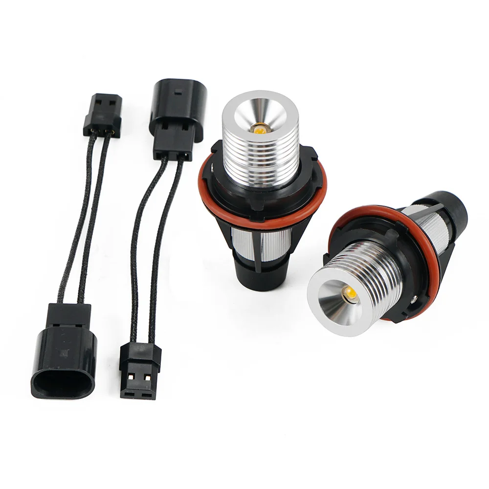 Kit LED ojos de ángel para BMW E87 E60 E61 X3 – bombillas posición CANBUS - imagen 3