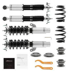 Suspensión roscada de 24 vías con caída regulable para BMW E46 320i-330i