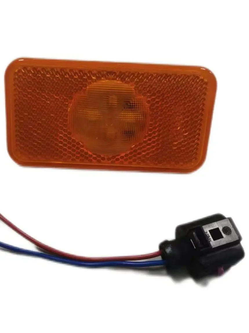 Luz de lámpara de marcador lateral Reflector Led ámbar amarillo