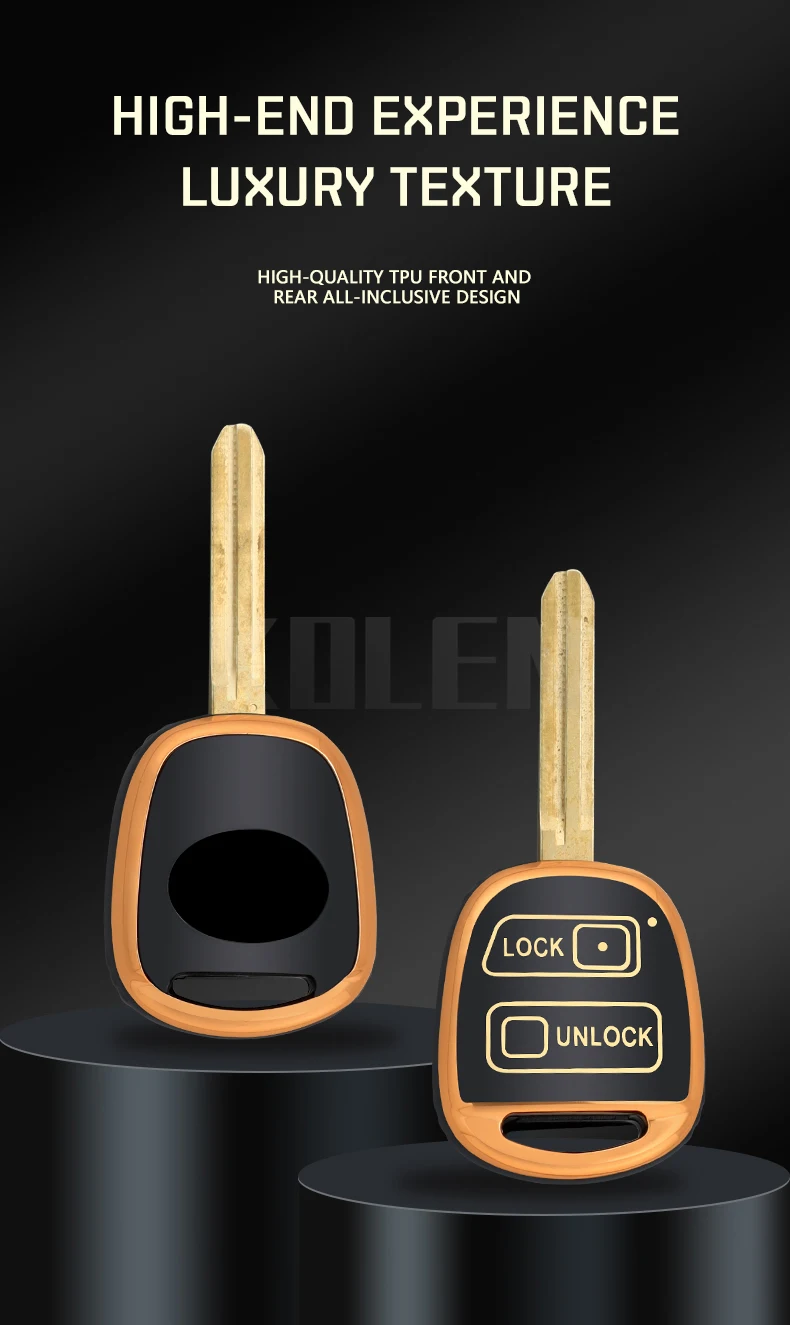 Funda gris sobre llave