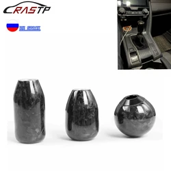Pomo de cambio universal Racing de fibra forjada