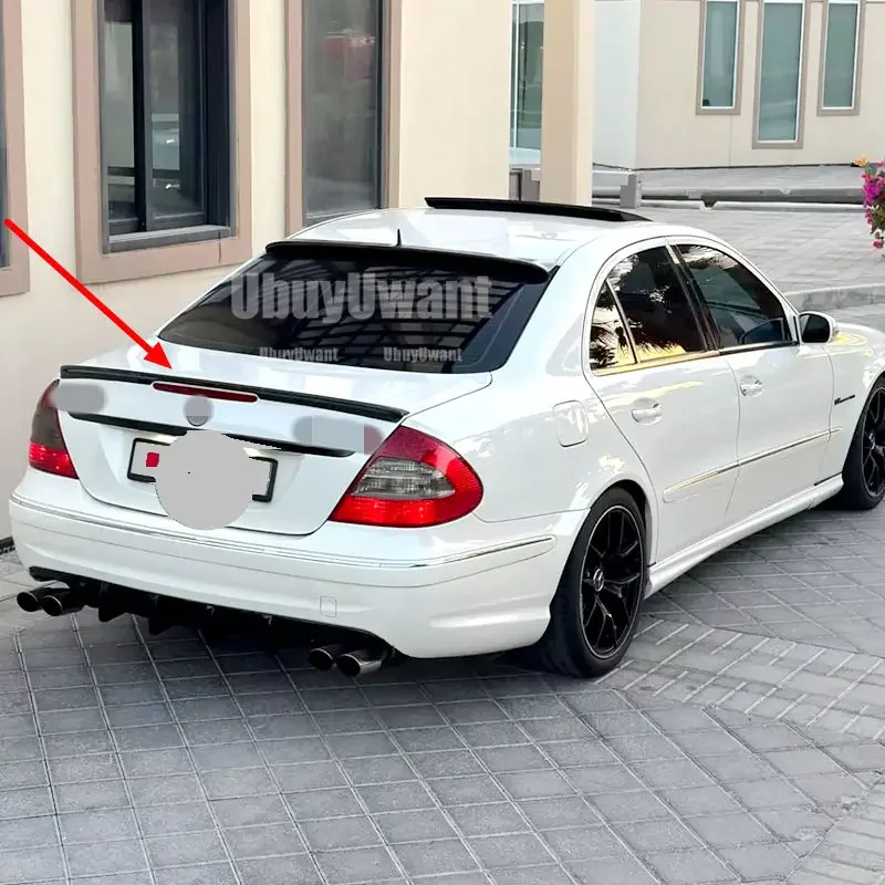 Alerón trasero carbono Mercedes Clase E W211 2003-2009 - imagen 2