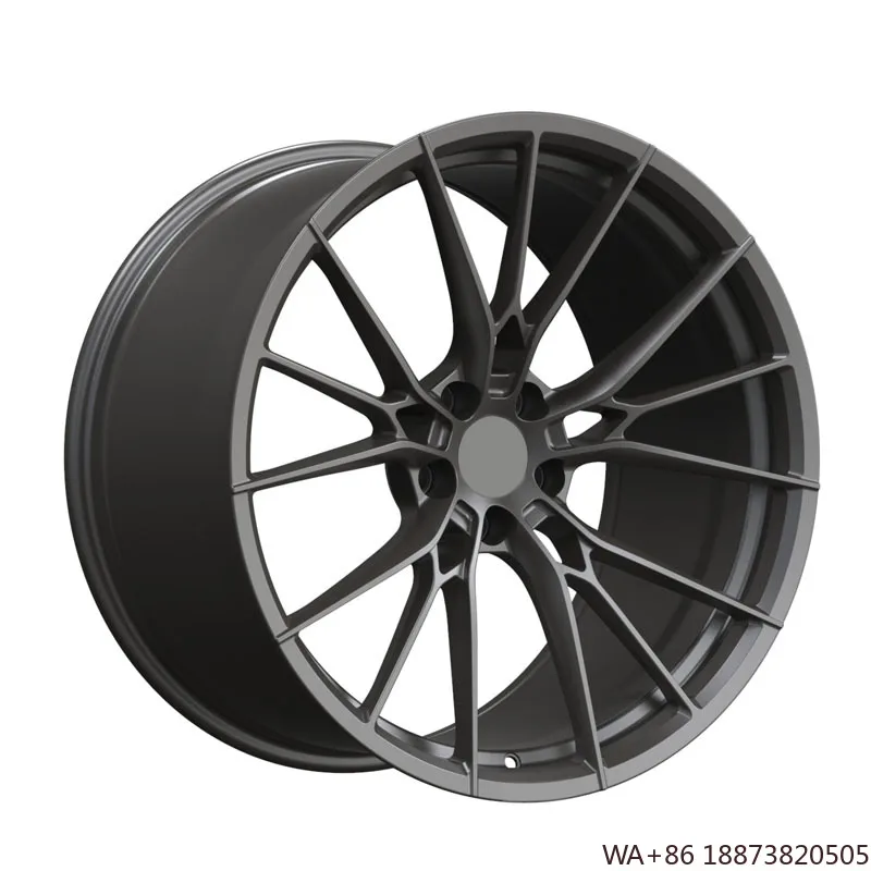 Hecho en China 00516 15 16 17 18 Rueda de aleación negra 4x100 5x112 de 19 pulgadas