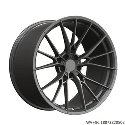 Hecho en China 00516 15 16 17 18 Rueda de aleación negra 4x100 5x112 de 19 pulgadas