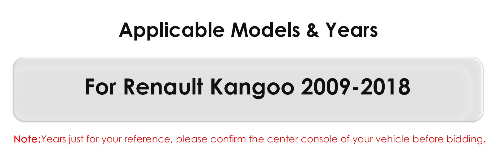 Pantalla multimedia de 9 pulgadas para Renault Kangoo