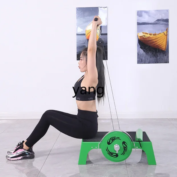 Entrenador de ciclismo indoor Resistance Pro con volante y sentadilla - imagen 4