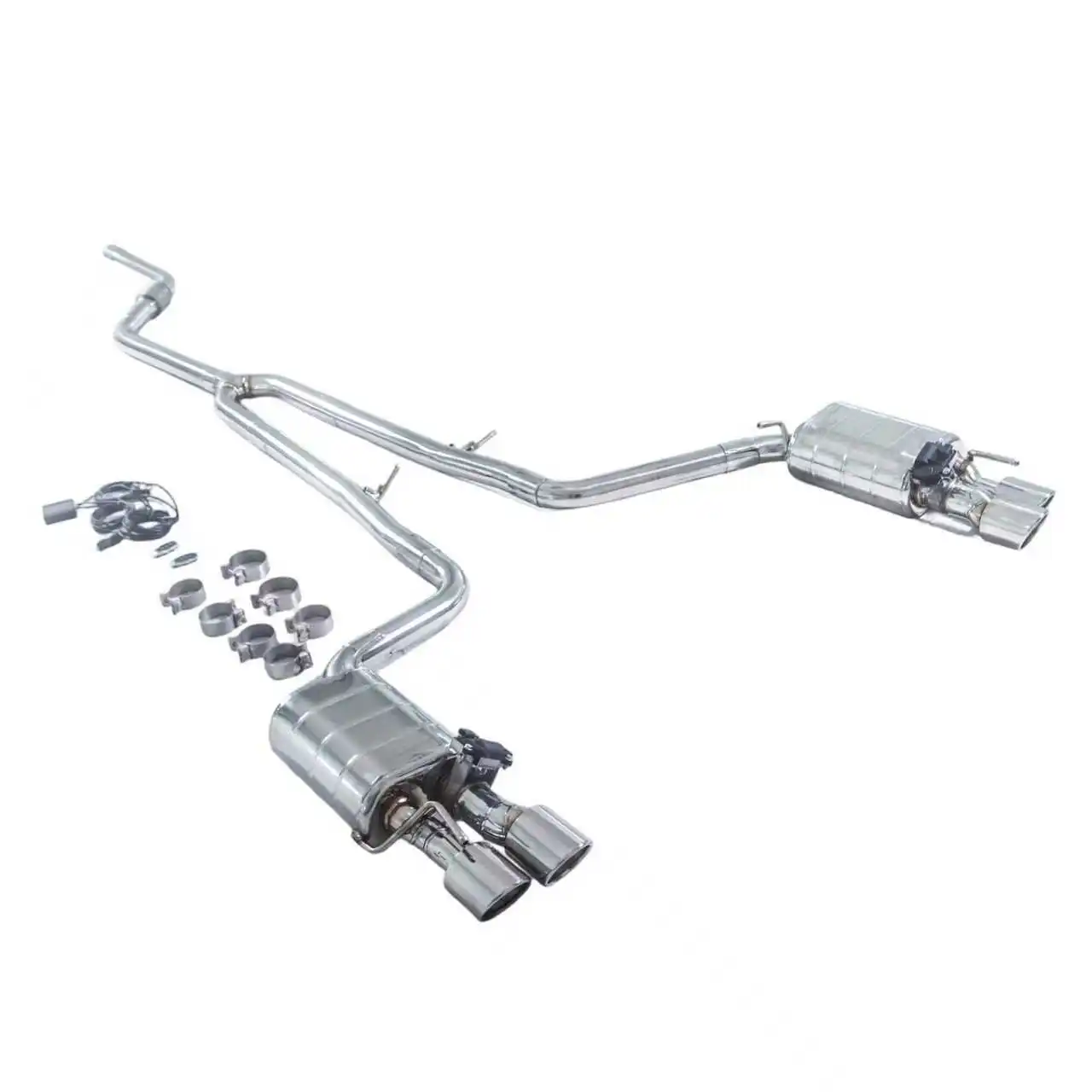 Escape GFC inoxidable Jaguar XF 2.0 T – válvula acero rendimiento - imagen 3