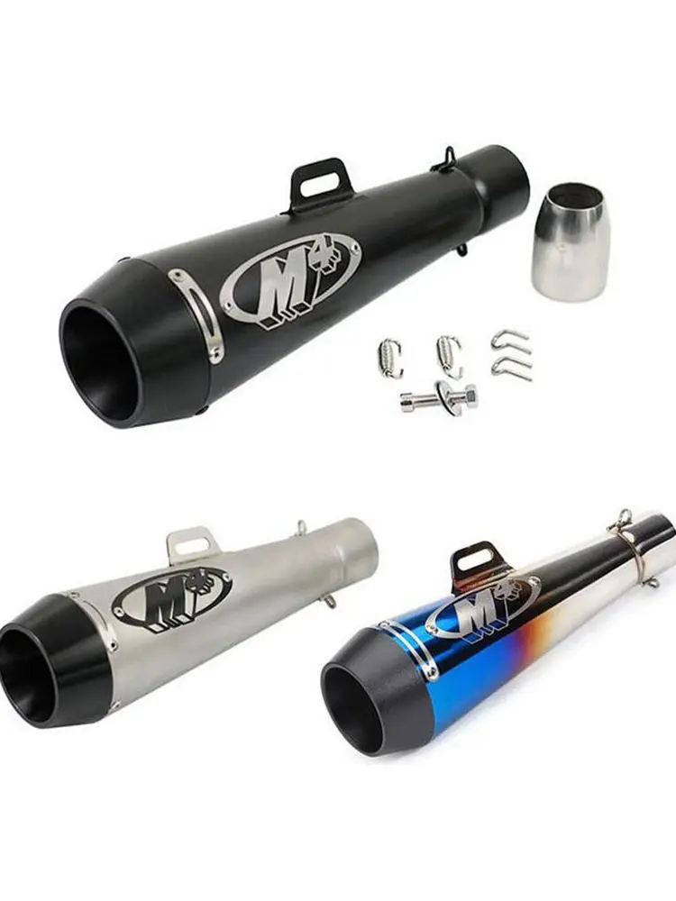 Tubo de escape GP Moto 51mm para motocicleta
