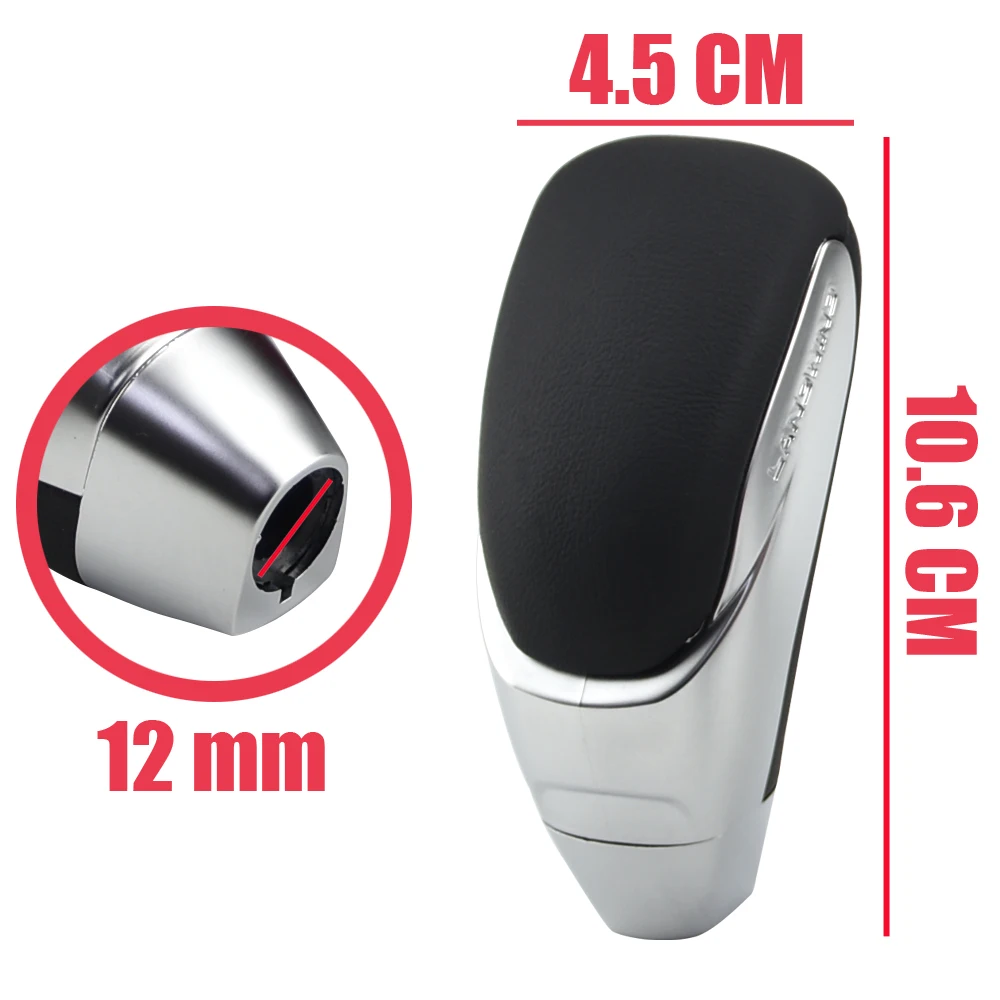 Perilla palanca de cambios en cuero para Mazda 3 5 6 8 CX-5 CX-7 CX-9