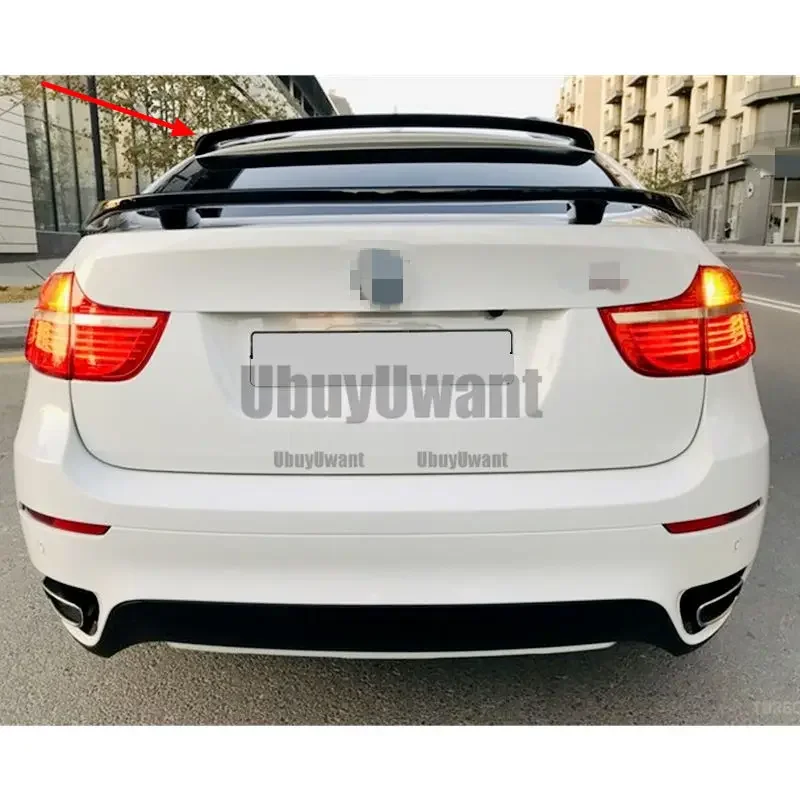 Alerón de techo para BMW X6 E71 2008-2014 en ABS imprimado - imagen 2