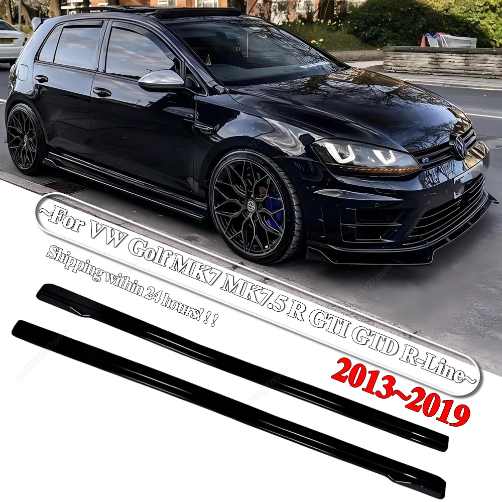 Maxton Faldones laterales 190 cm para VW Golf MK7/MK7.5 2013-2019
