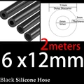 2m black 6x12mm
