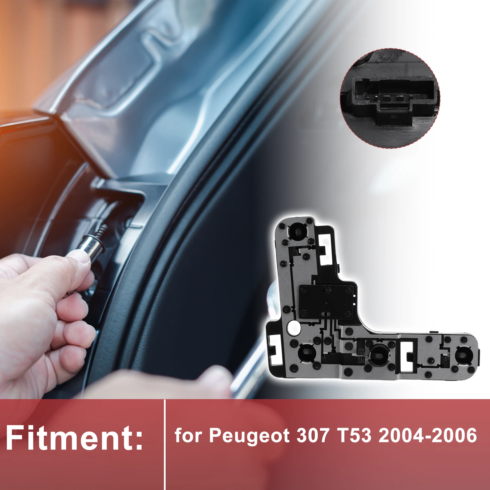 Autohaux conector bombilla luz trasera derecha Peugeot 307 T53