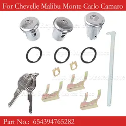 Kit de cerraduras de puerta y maletero Chevrolet Camaro y Chevelle
