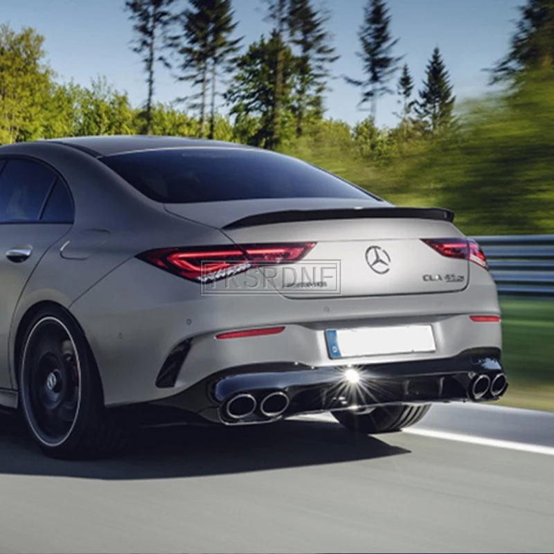 Alerón trasero C118 negro brillante para Mercedes CLA W118