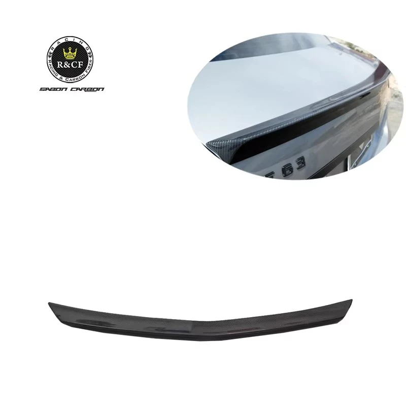 Alerón trasero fibra de carbono Tipo V Mercedes Clase E W212 2010-2016