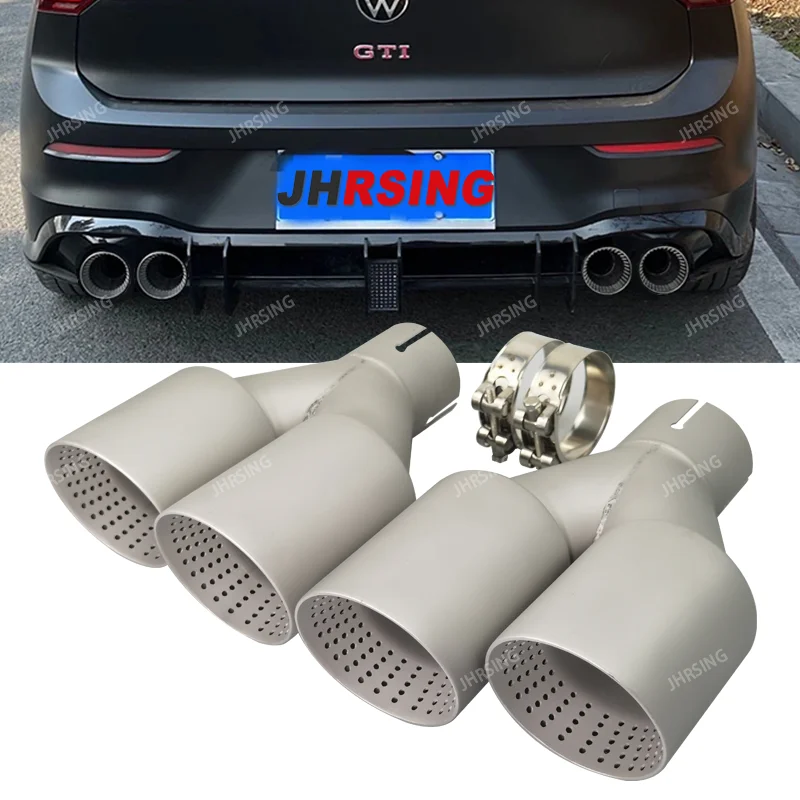 Boquilla escape GTI aceroinoxidable mate universal 60mm – VW Golf MK7