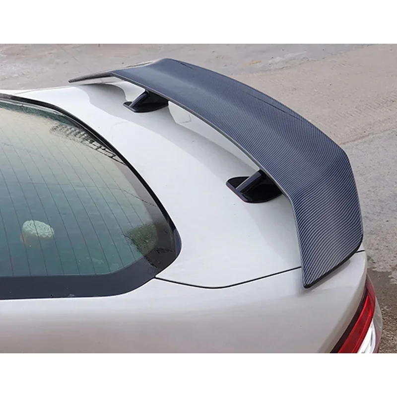 Alerón de maletero, superficie de carbono, estilo MGS, accesorios de coche, ala trasera para Nissan Sentra Sylphy 2012 - 2018 - imagen 5