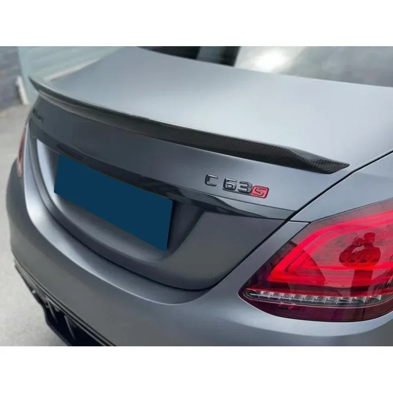 Alerón fibra de carbono Mercedes W205 C260 C43 C63 AMG Coupe - imagen 4