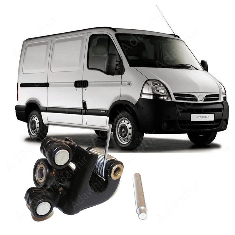 Rodillo medio puerta corredera Renault Master, Opel Movano, Nissan Interstar