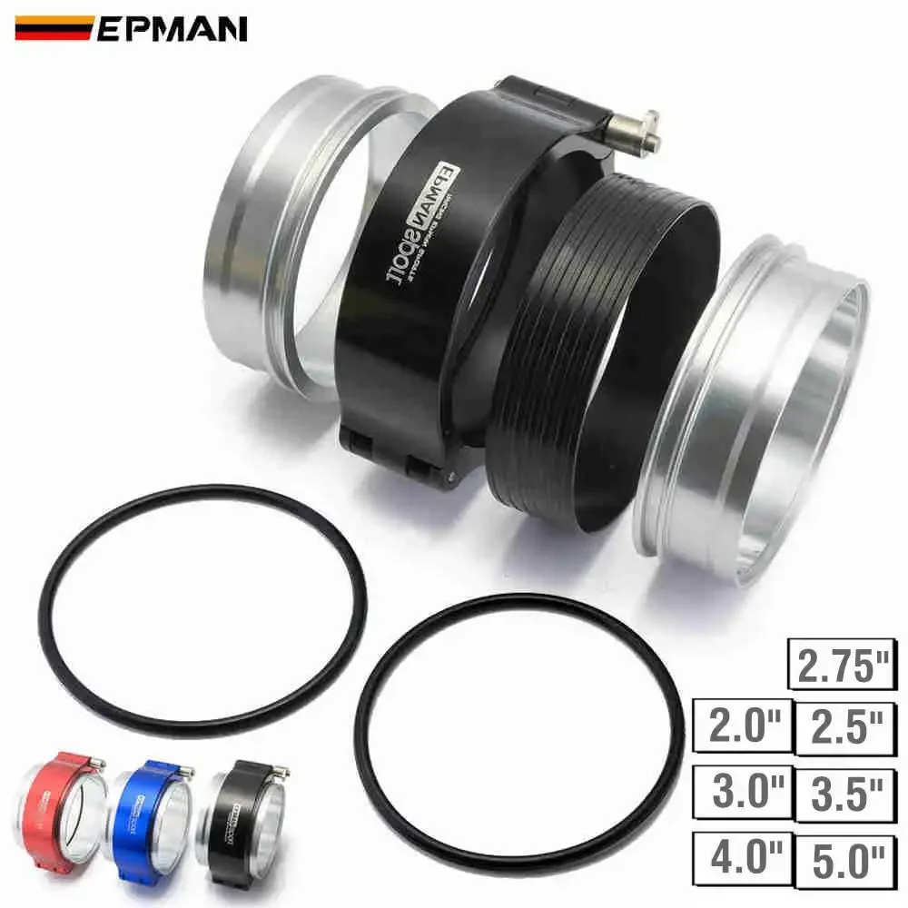 Abrazadera V-band EPMAN HD liberación rápida para escape e intercooler - imagen 4
