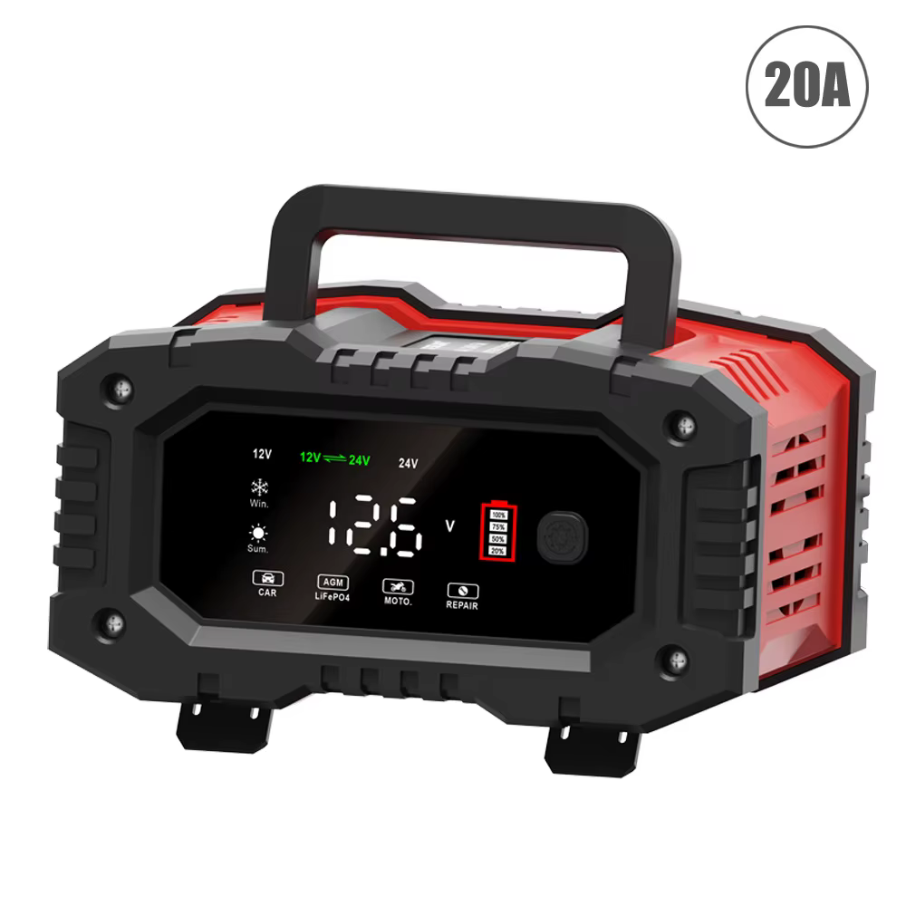 Cargador EAFC con pantalla digital de 7 segmentos