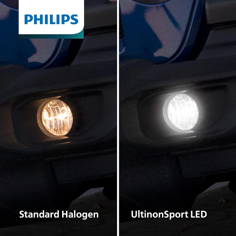 Philips Ultinon Pro3015 H1 H4 H7 H11 HB3 9005 HB4 9006 HIR2 9012 LED luz de cabeza de coche 6000K blanco brillante Original LED faros antiniebla - imagen 5