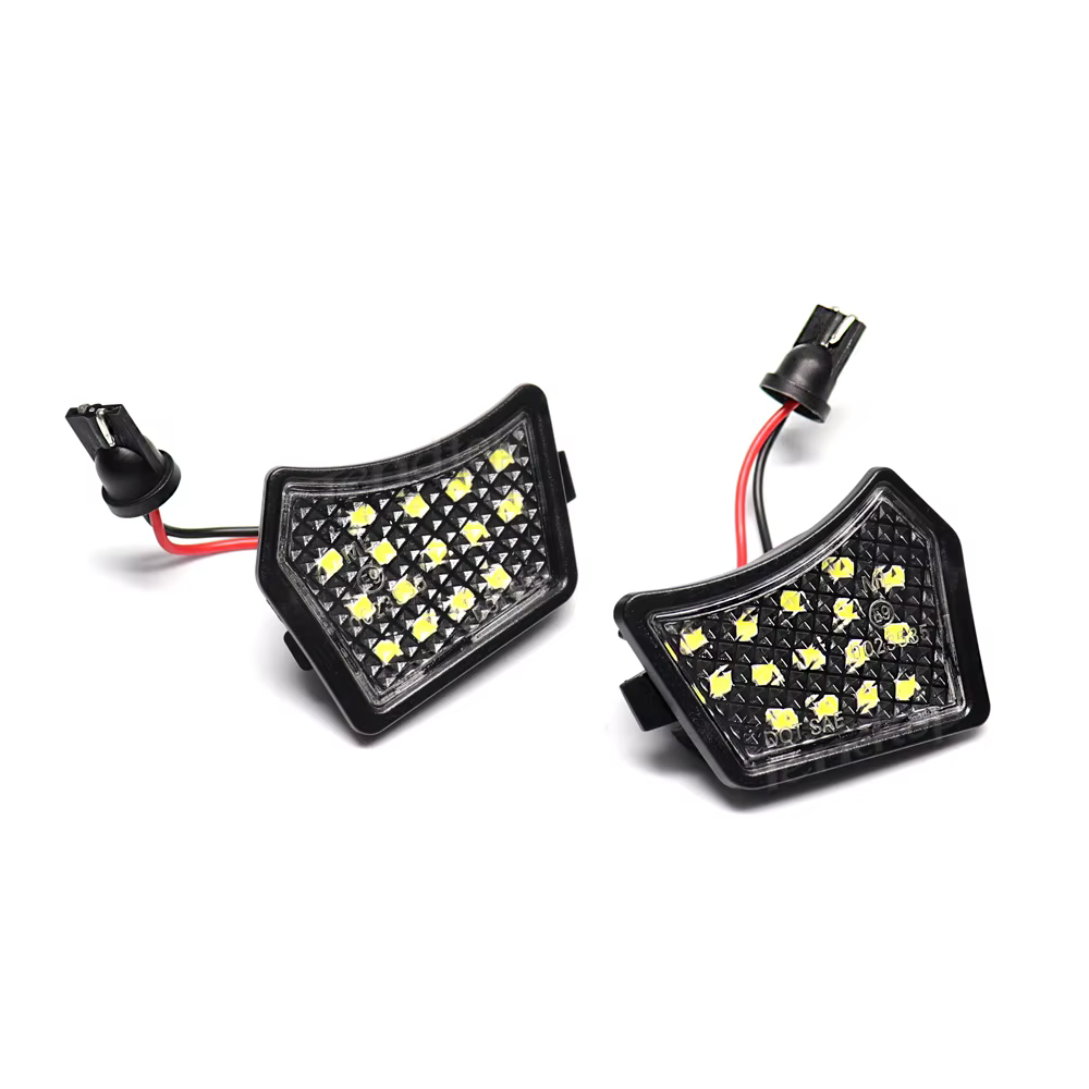 Luz LED espejo retrovisor 6000K para Jaguar XJ/XF/XK y Volvo V40–XC90 - imagen 4
