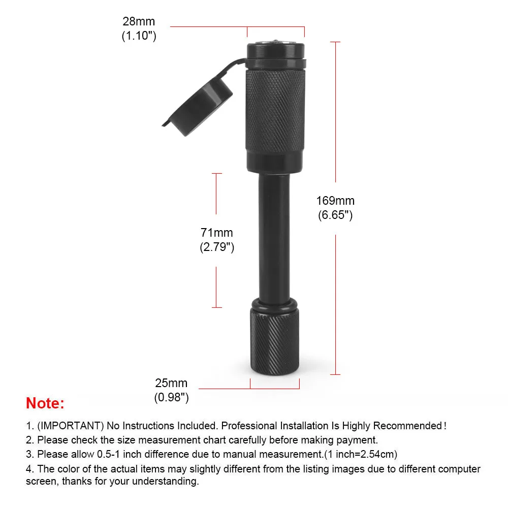 Cerradura antirrobo enganche-remolque RV – acero 5/8" - imagen 4
