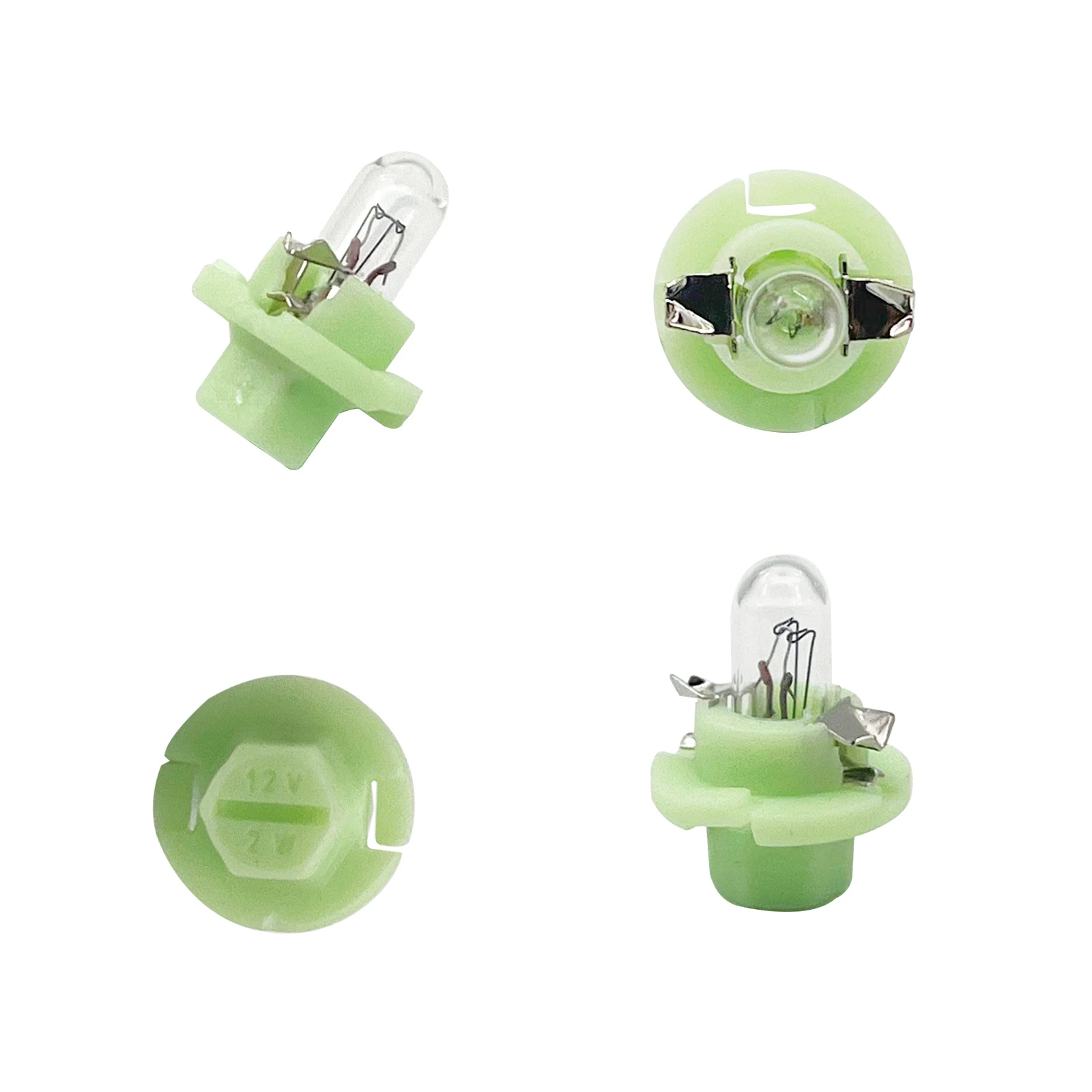 Bombilla T5 interior base verde compatible con Audi y Mercedes - imagen 3