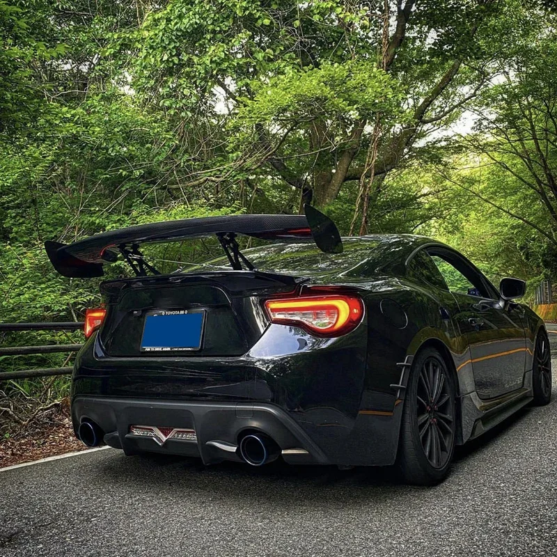 Alerón trasero fibra de carbono compatible Subaru BRZ y Toyota 86 - imagen 3