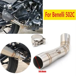 Silenciador escape slip-on acero inoxidable Benelli 502C