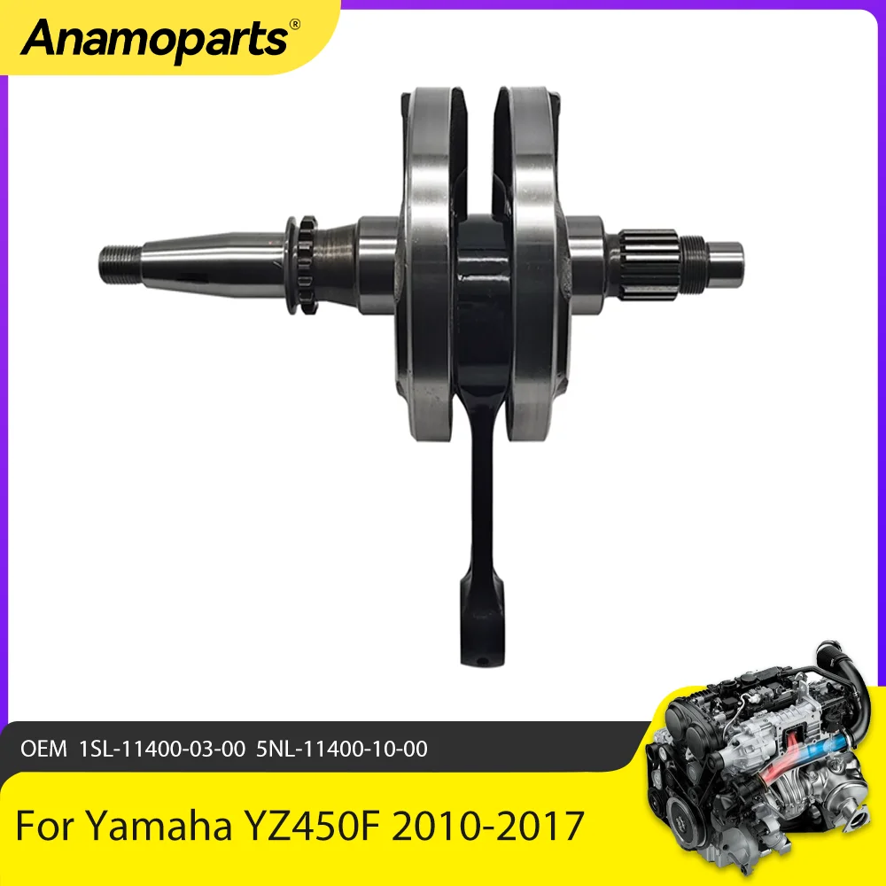 Kit cigüeñal con rodamientos para Yamaha YZ450F – alto rendimiento