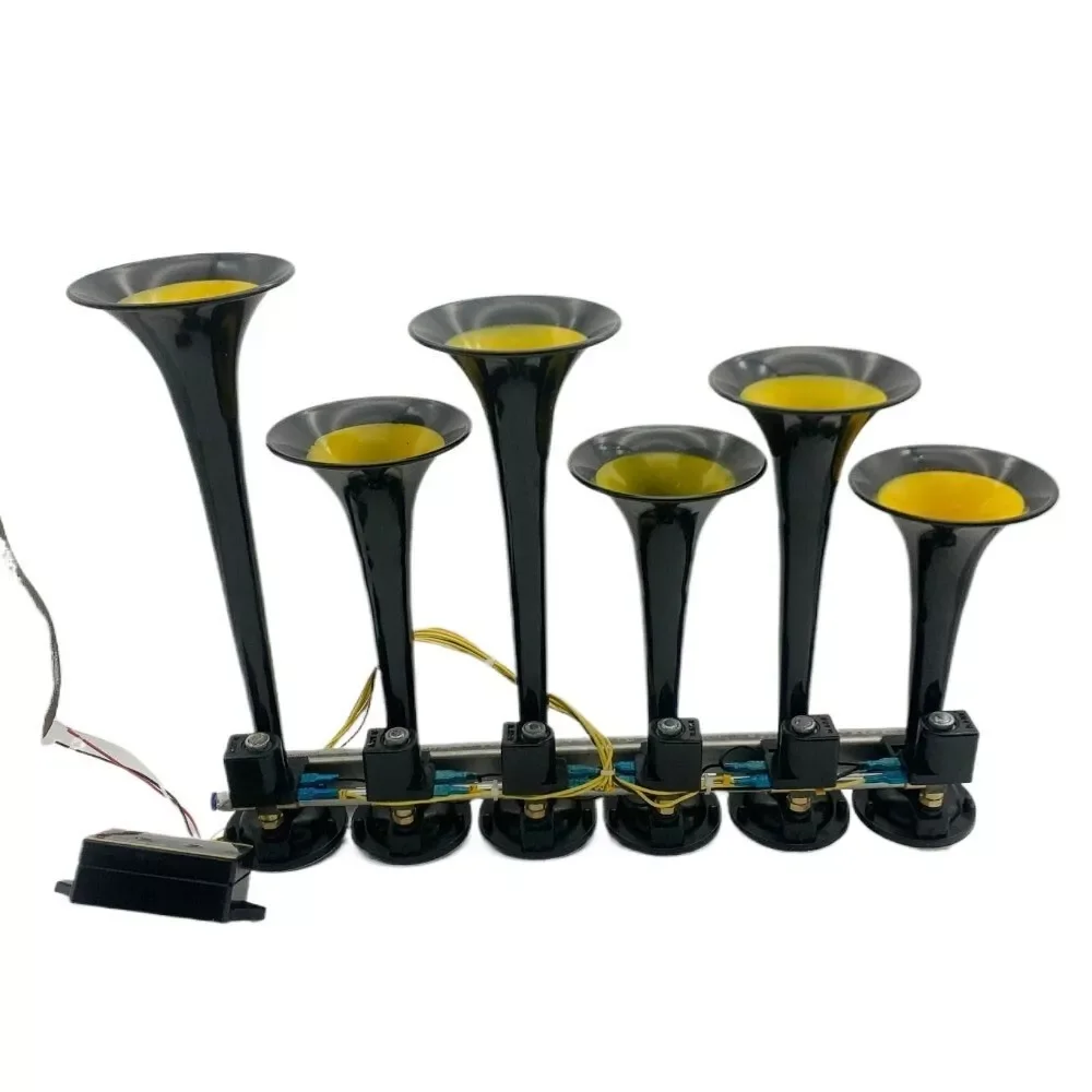 Bocina de aire BASURI 12/24 V para camión – 130 dB - imagen 4
