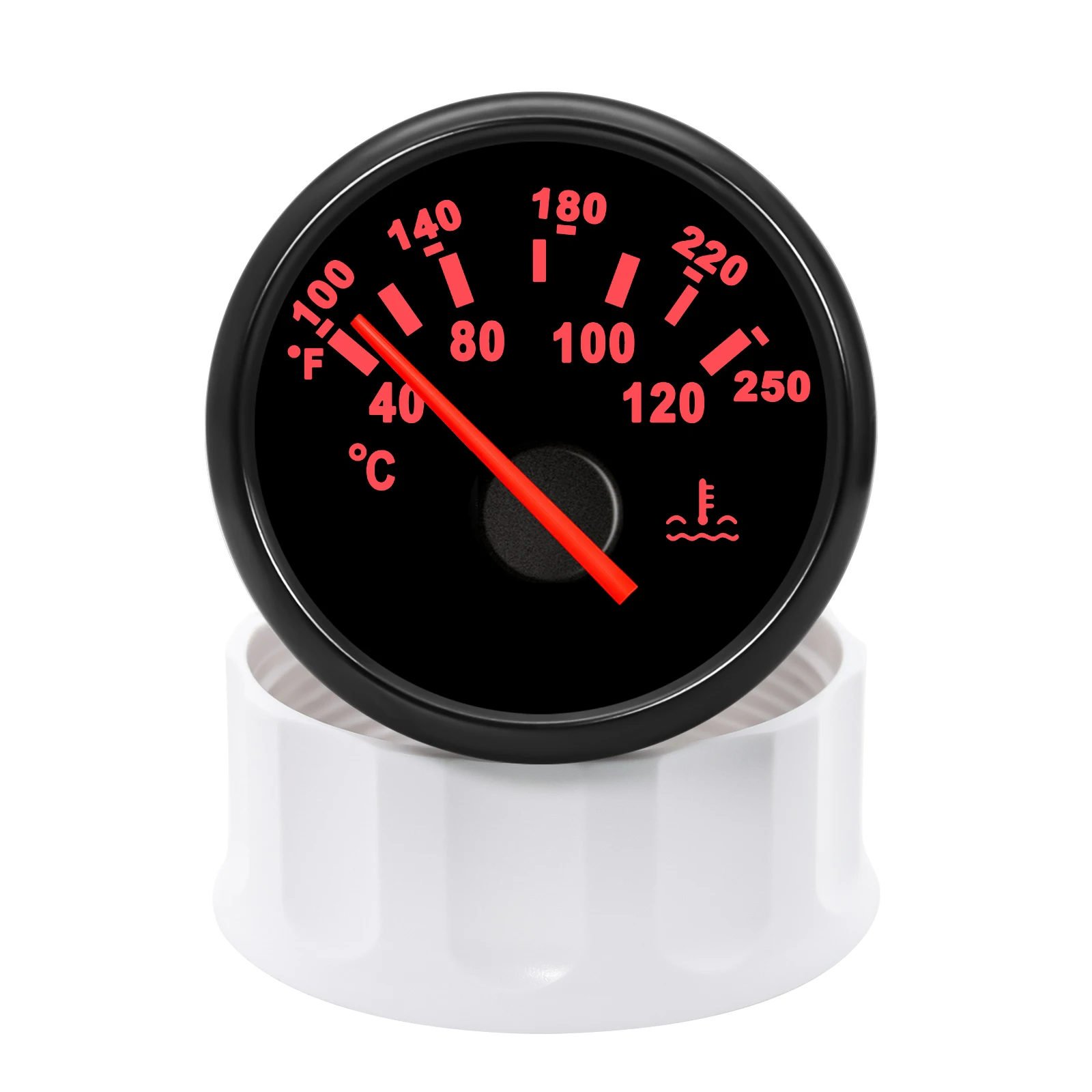 Medidor temperatura agua LED 52 mm con sensor 1/8 NPT - imagen 2