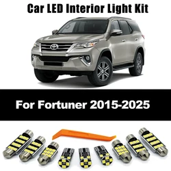 Kit bombillas LED interior y matrícula Toyota Fortuner 2015-2025