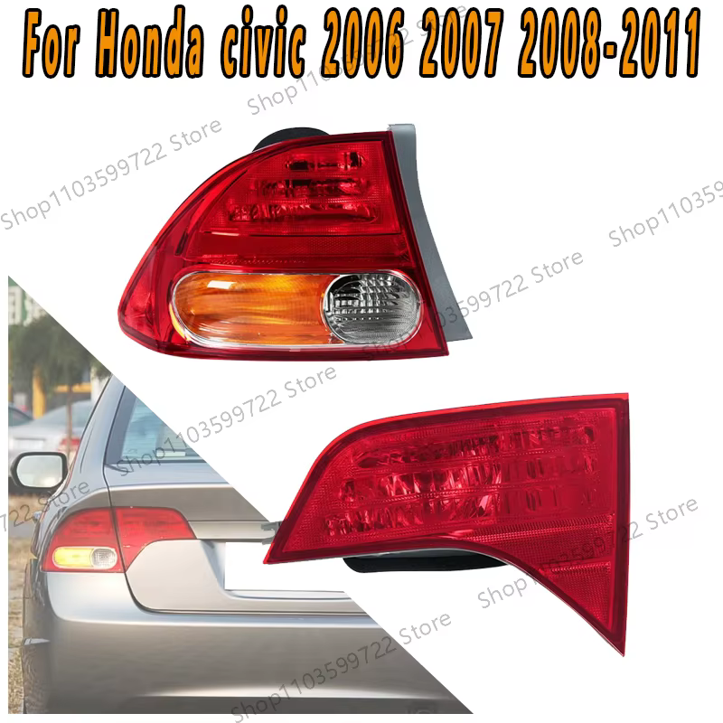 Pilotos traseros Honda Civic 2006-2011: freno y marcha atrás