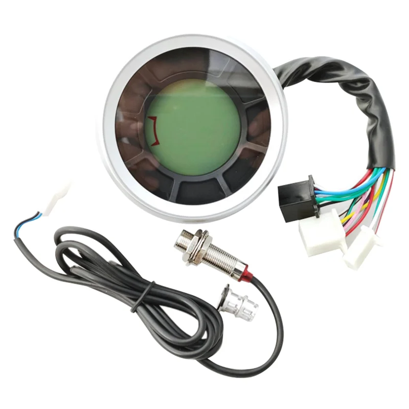 Cuadro de instrumentos LCD universal para moto con velocímetro y tacómetro