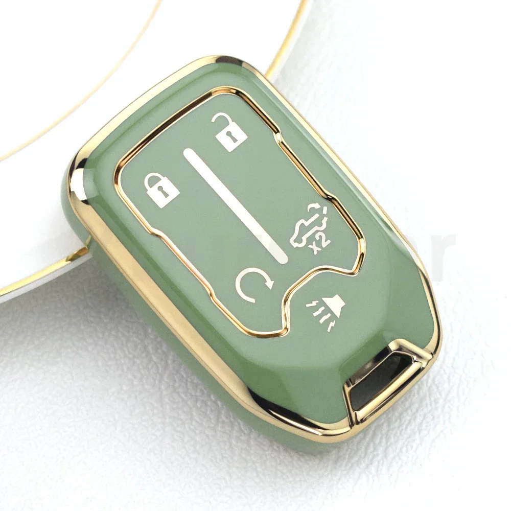 Funda de TPU para llave inteligente Chevrolet y GMC Yukon, Tahoe y Suburban - imagen 5
