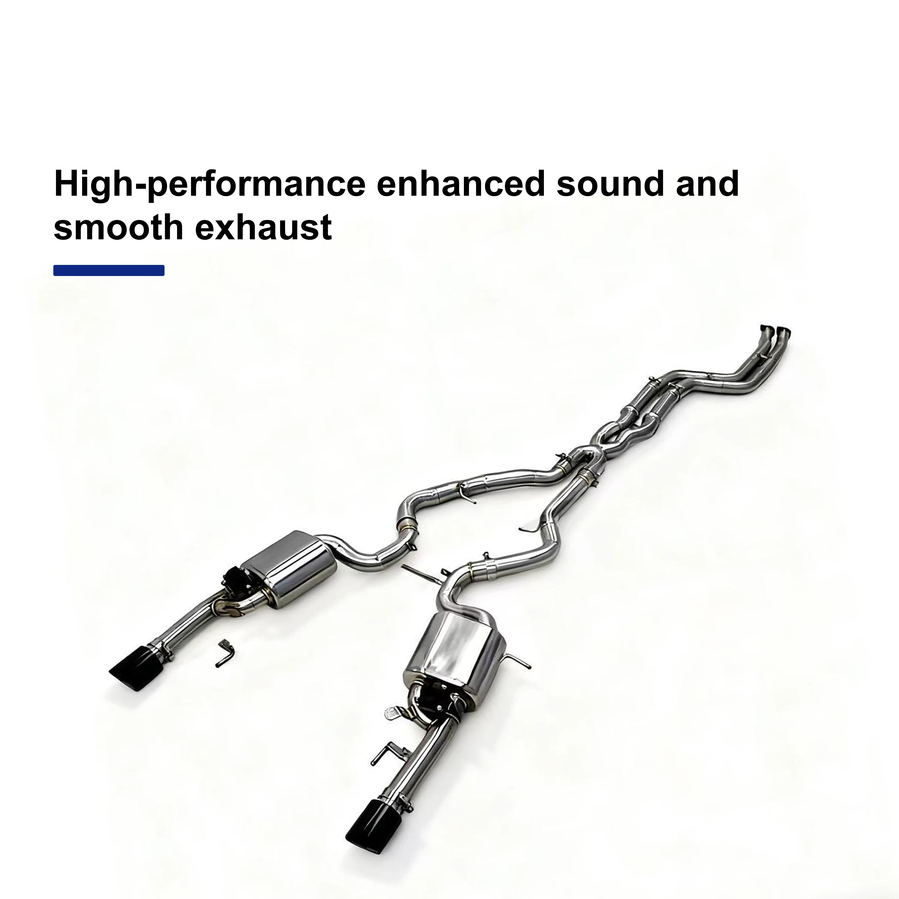Escape catback ACE acero inoxidable BMW 335i E92 N54 3.0T - imagen 2