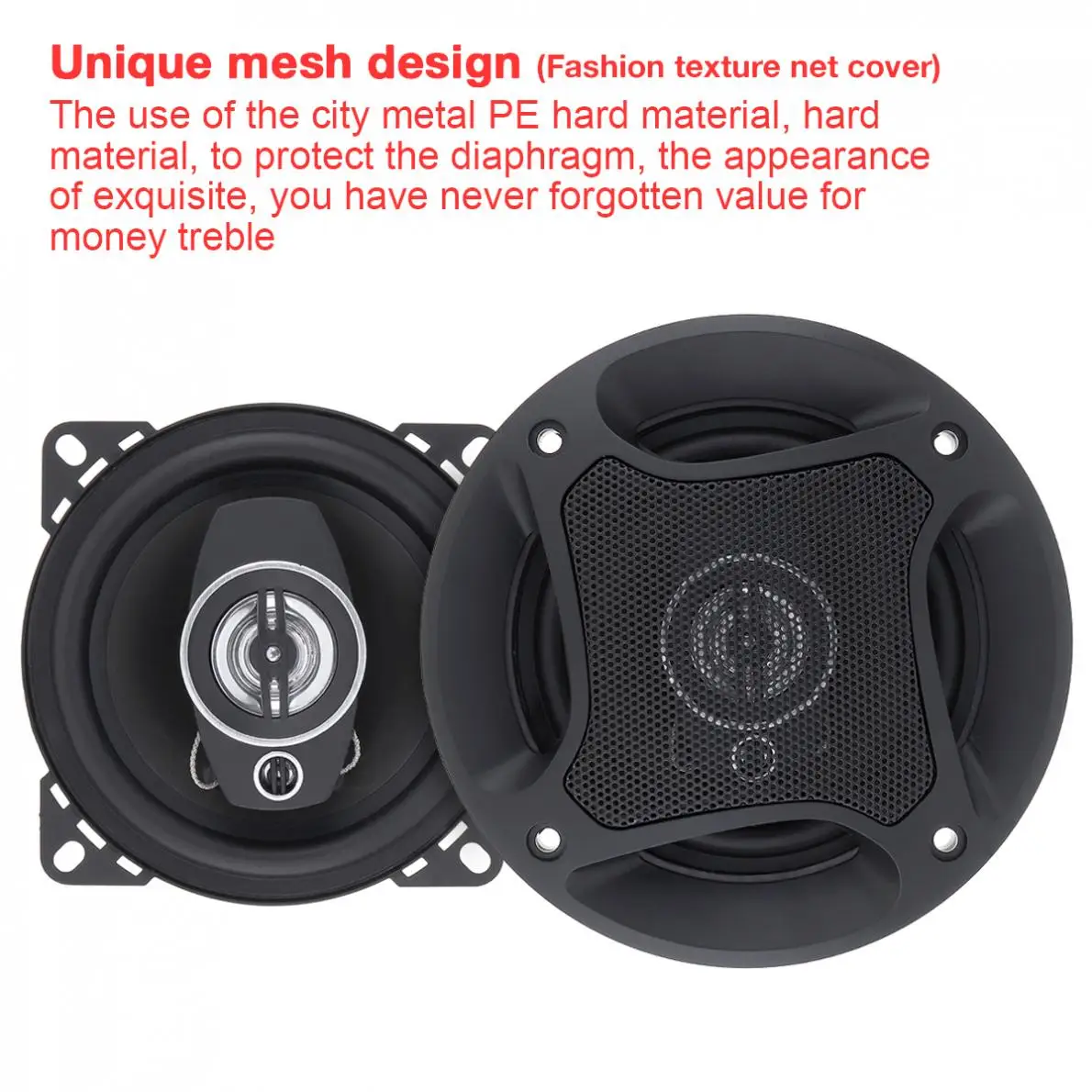 Altavoces coaxiales para coche de 10 cm de alta fidelidad - imagen 5