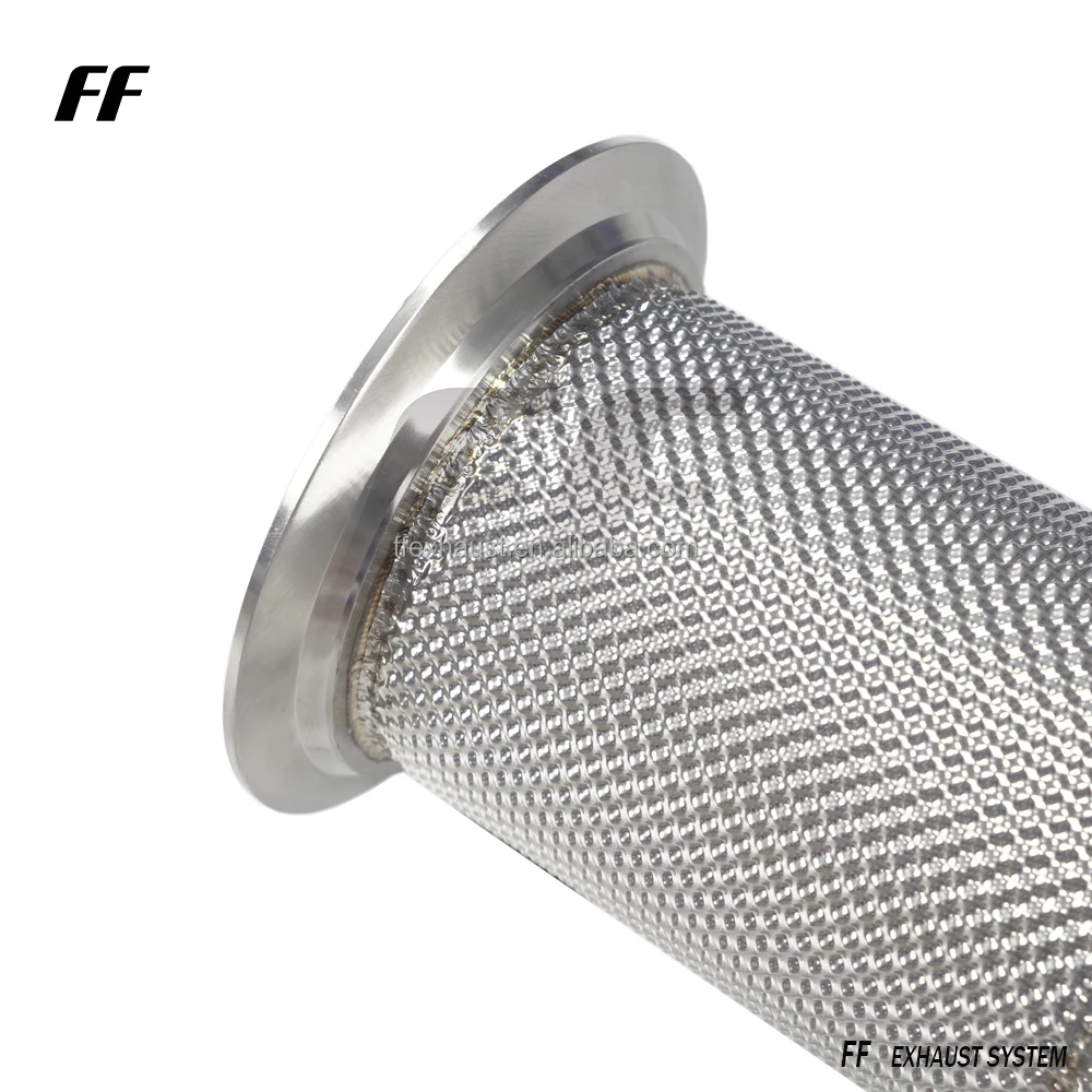 Tubo de bajada de alto flujo para Audi S4 S5 B9 3.0T Sport Cat - imagen 5