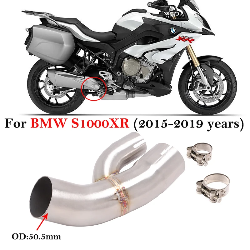 Sistema de escape BMW S1000XR 2015-2019 con silenciador DB Killer - imagen 2