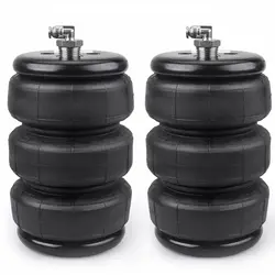 Amortiguadores suspensión aire 3E2300 con muelles – Puerto 1/2" NPT